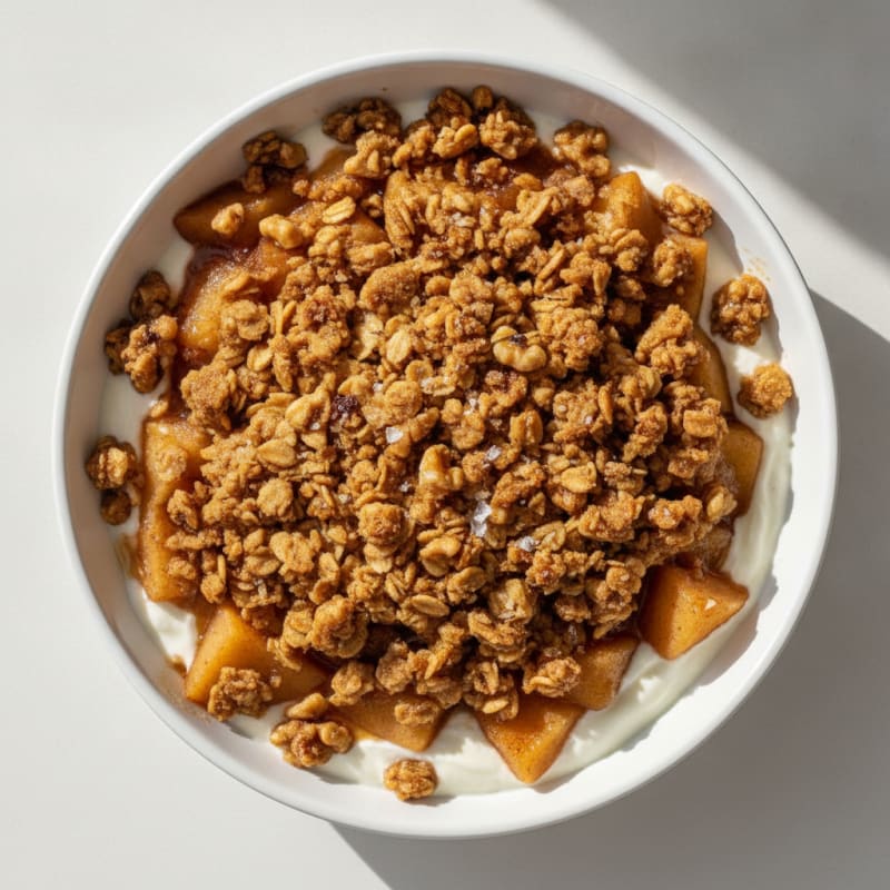 Baked Apple Crumble