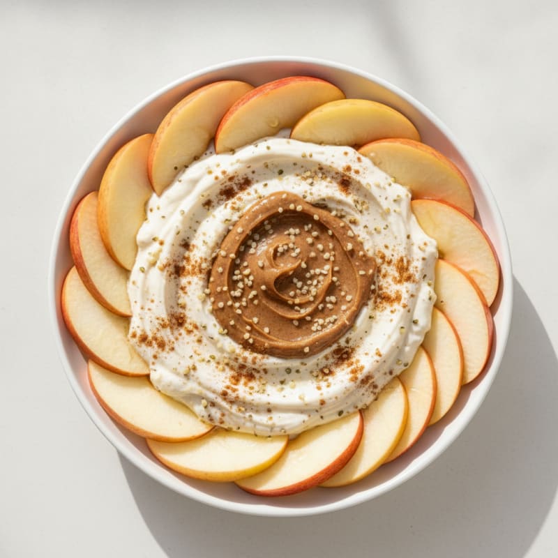 Protein-Packed Apple and Almond Butter Dip