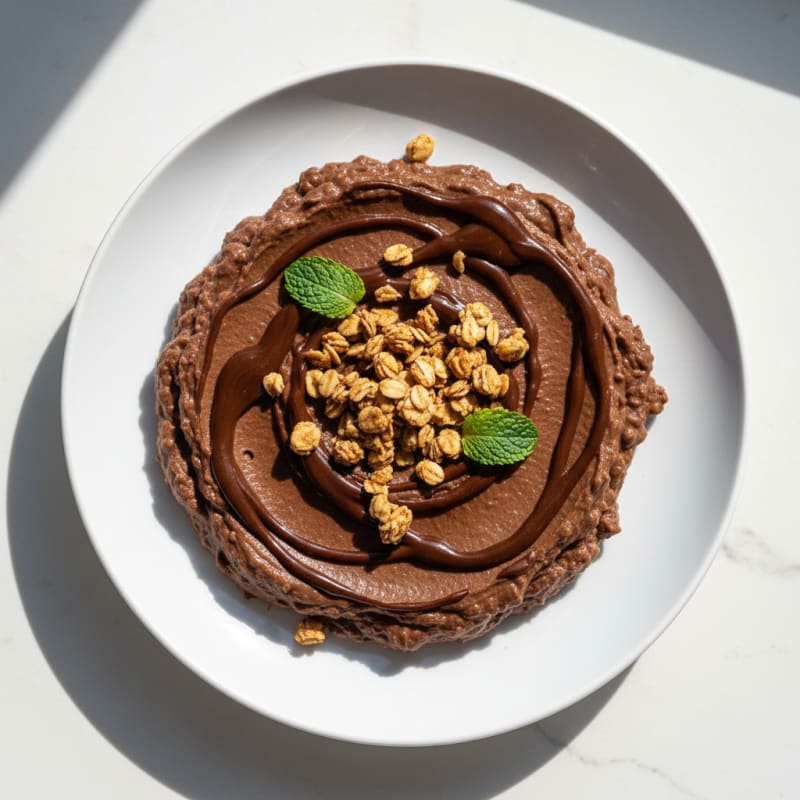 Chocolate Avocado Protein Mousse