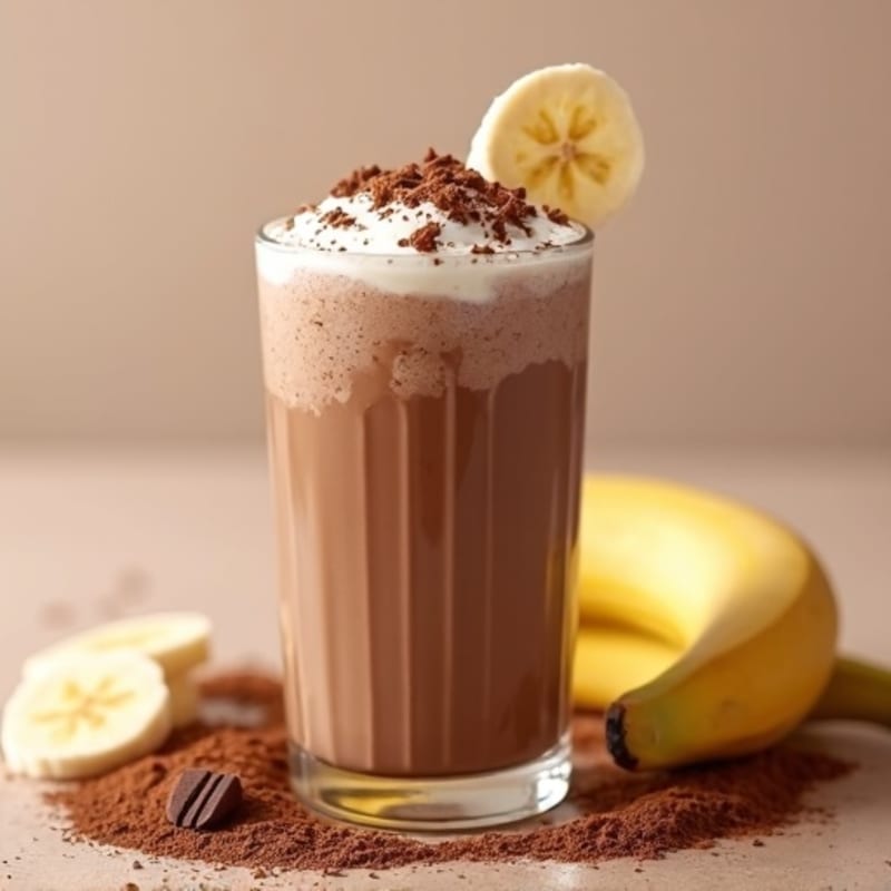Velvety Chocolate Protein Smoothie