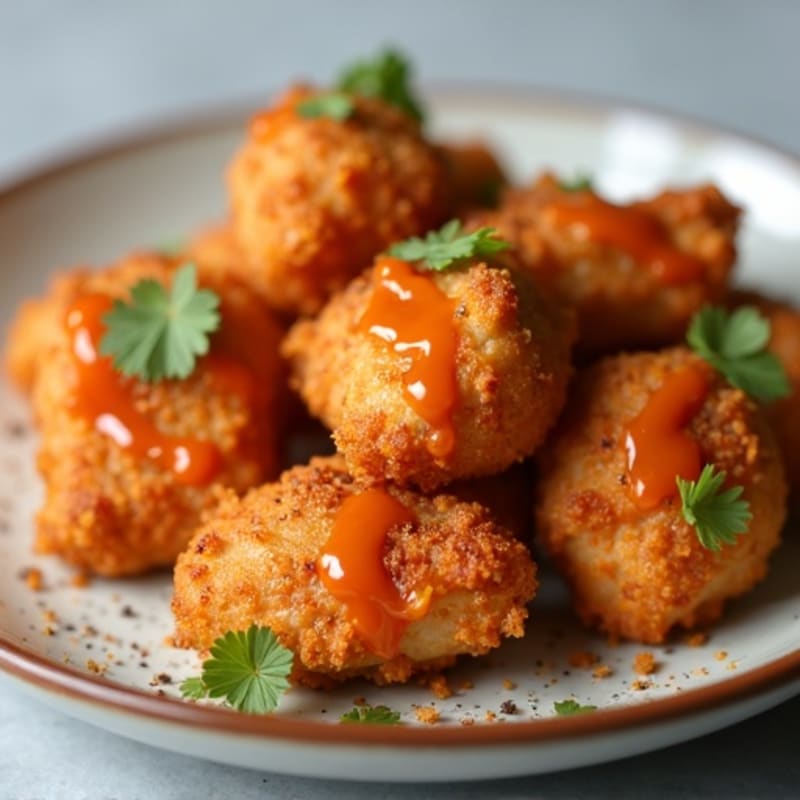 Crispy Baked Buffalo Chicken Bites