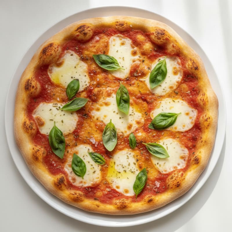 Classic Margherita Pizza with Fresh Basil