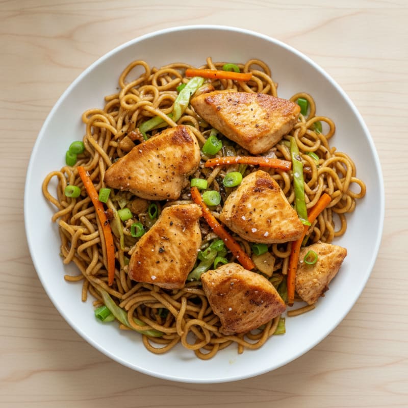 Guyanese Chicken Chow Mein