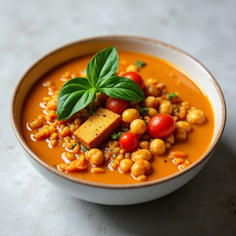 Creamy Coconut Red Lentil Curry