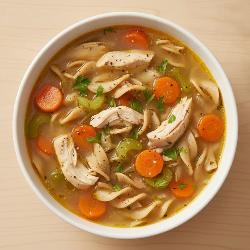 Homestyle Chicken Noodle Soup