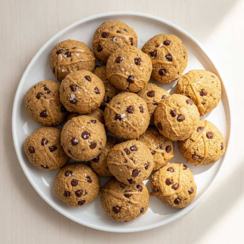 No-Bake Chocolate Chip Protein Bites