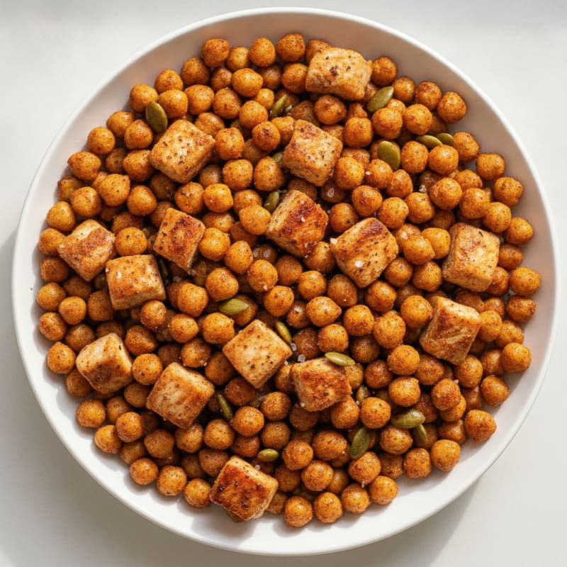 Roasted Chickpea Snack Mix