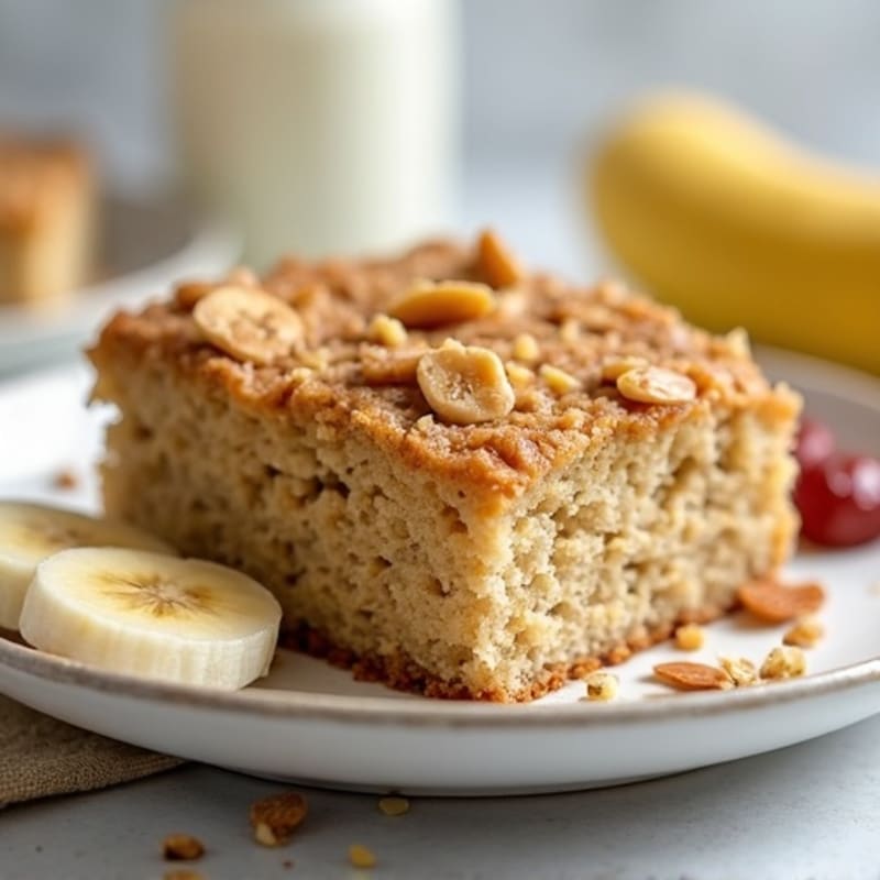 Protein-Packed Almond Butter Banana Cake