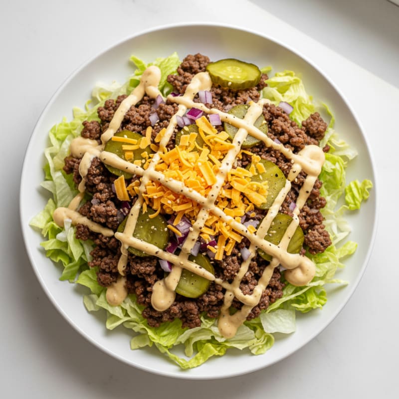 Big Mac Protein Bowl