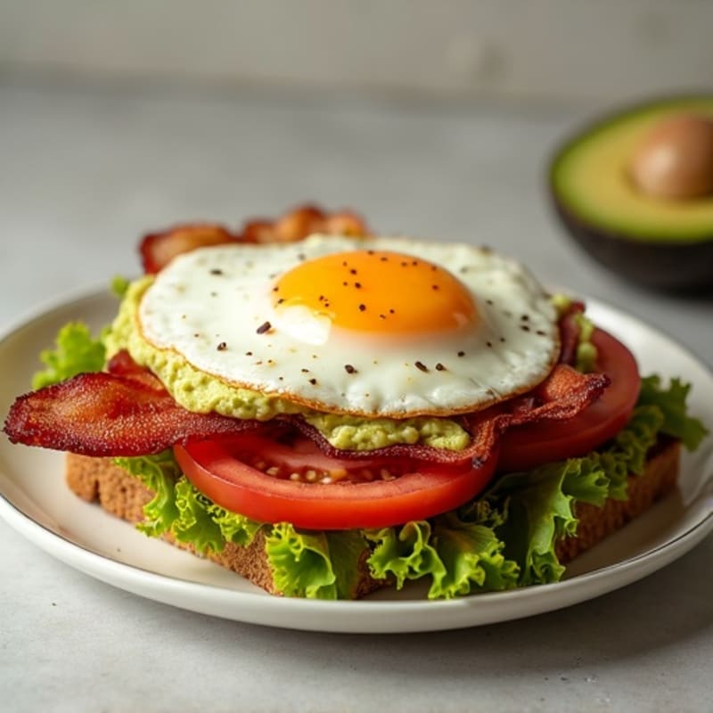 Crispy Bacon and Creamy Avocado BLT