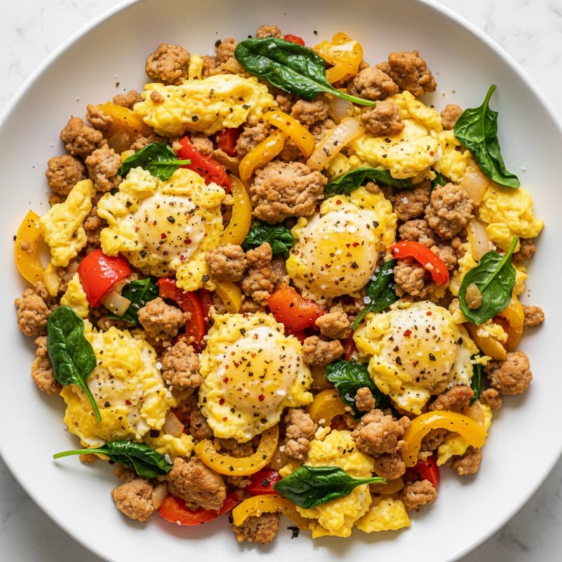 Hearty Grand Slam Breakfast Skillet
