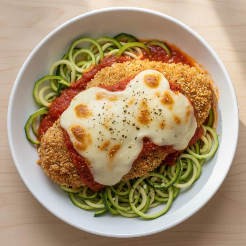 Baked Chicken Parmesan with Marinara