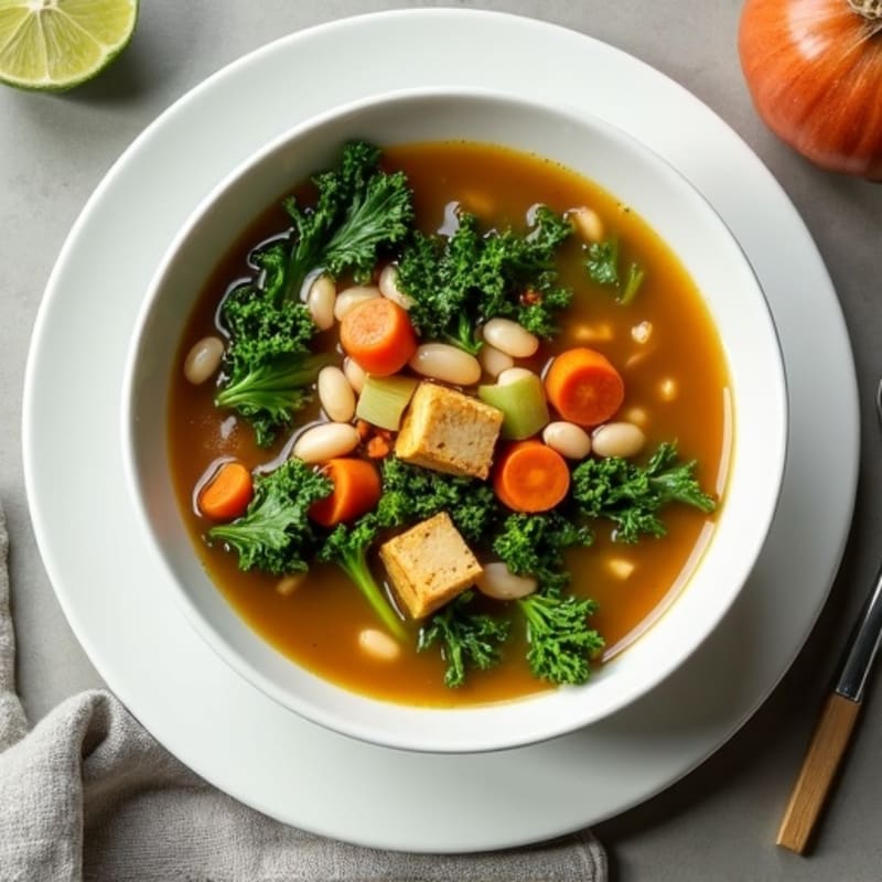 Hearty Kale and White Bean Soup
