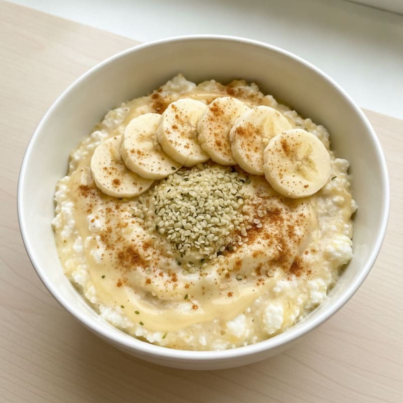 Vanilla Banana Cottage Pudding