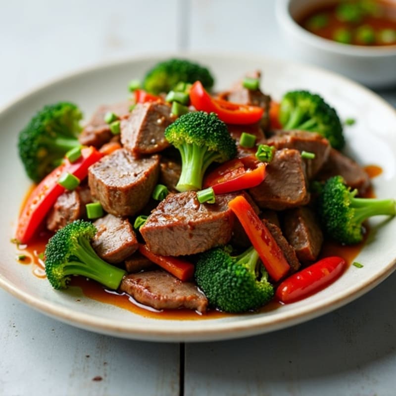 Ginger-Garlic Beef and Broccoli Stir-Fry