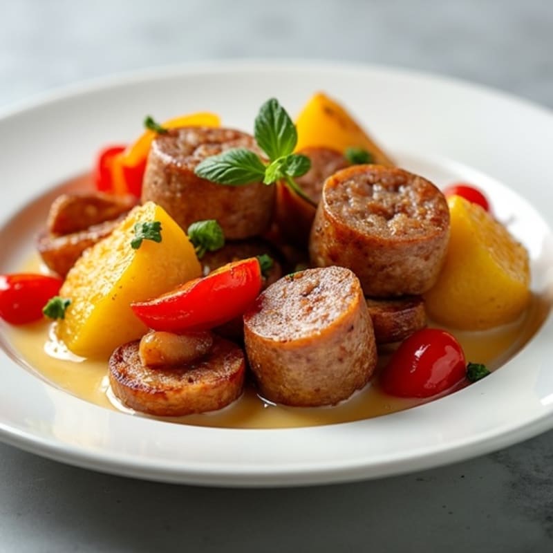 Hearty Sausage and Roasted Potato Bake
