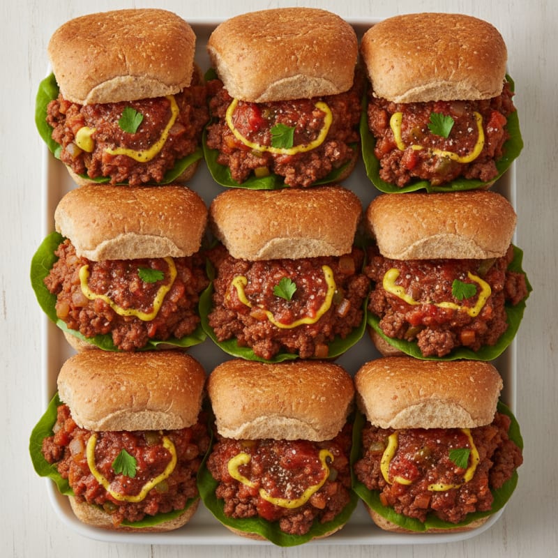 Classic Sloppy Joe Beef Sliders