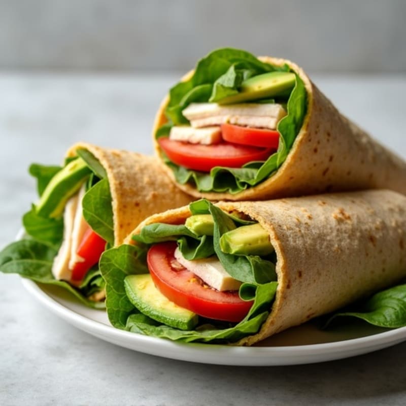 Fresh Turkey Avocado Wrap