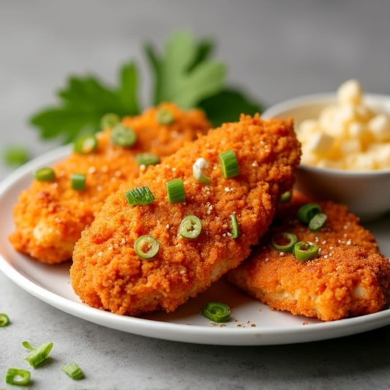 Crispy Baked Buffalo Chicken
