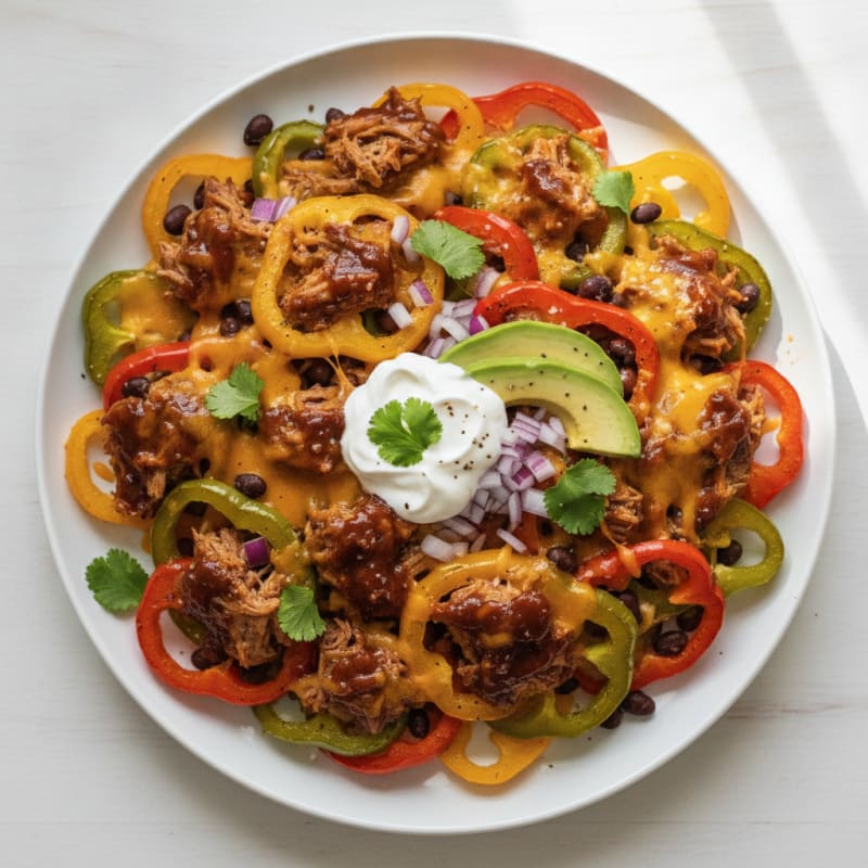 BBQ Pulled Pork Nachos