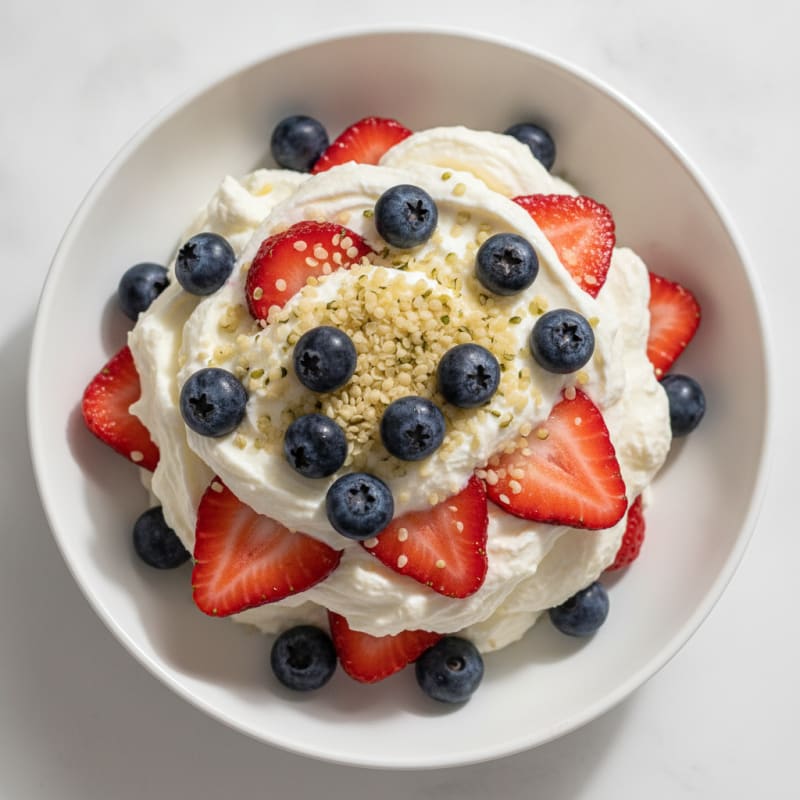 Creamy Greek Yogurt Protein Parfait with Berries