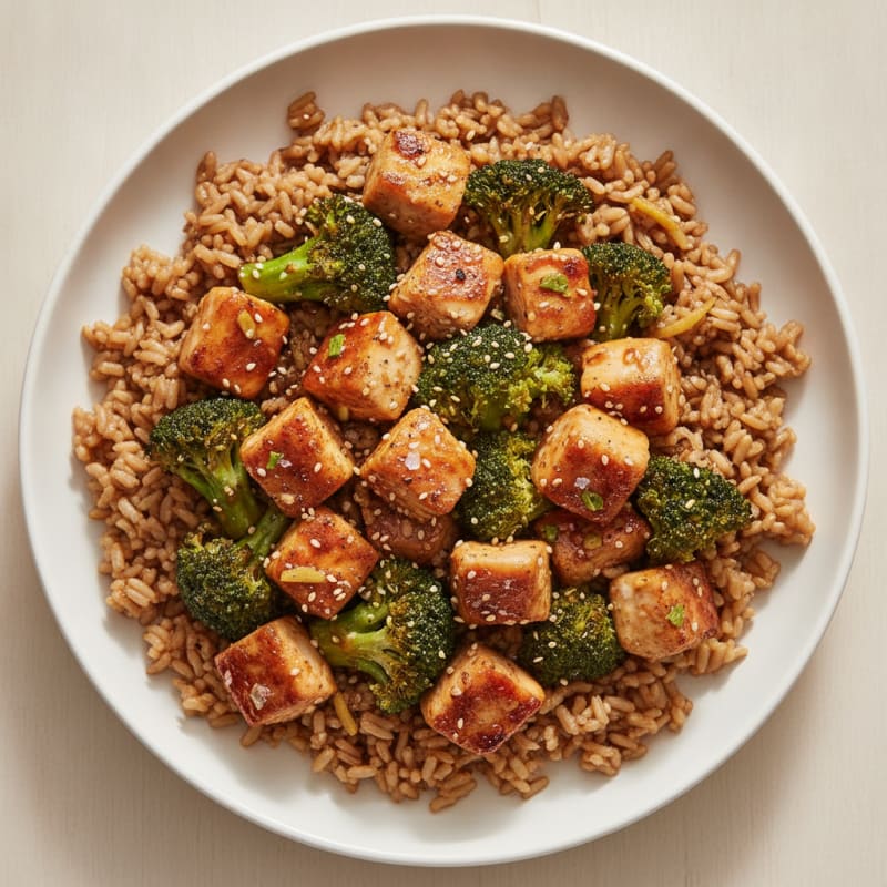 Teriyaki Chicken and Broccoli Stir-Fry