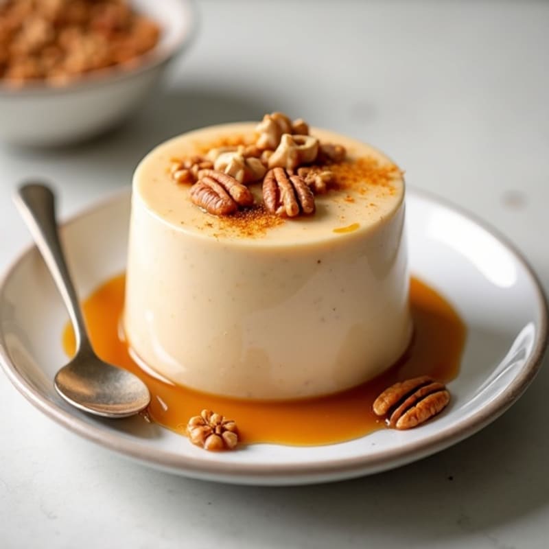 Creamy Spiced Butterscotch Protein Pudding
