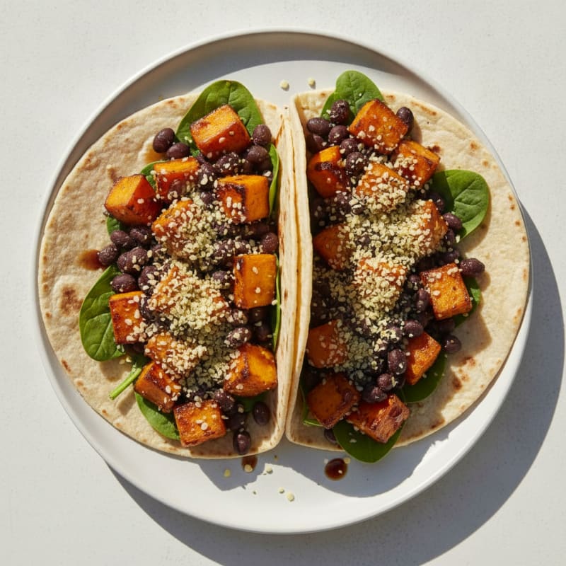 Sweet Potato and Black Bean Tacos
