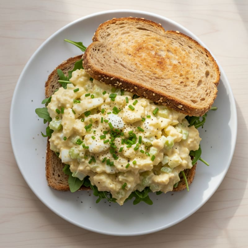 Classic High-Protein Egg Salad Sandwich