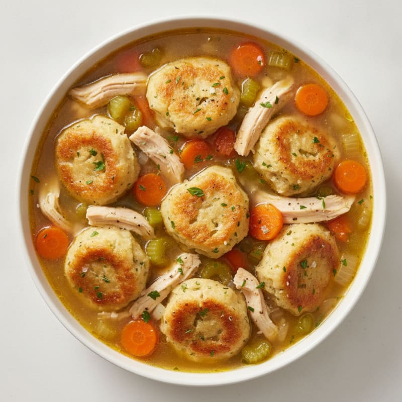 Homestyle Chicken and Herb Dumplings