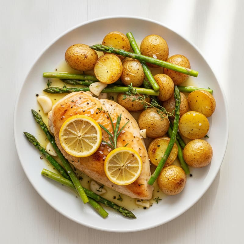 Lemon Herb Roasted Chicken