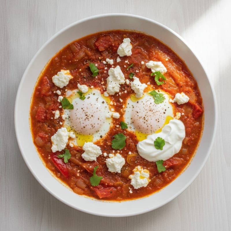 Classic Shakshuka with Feta