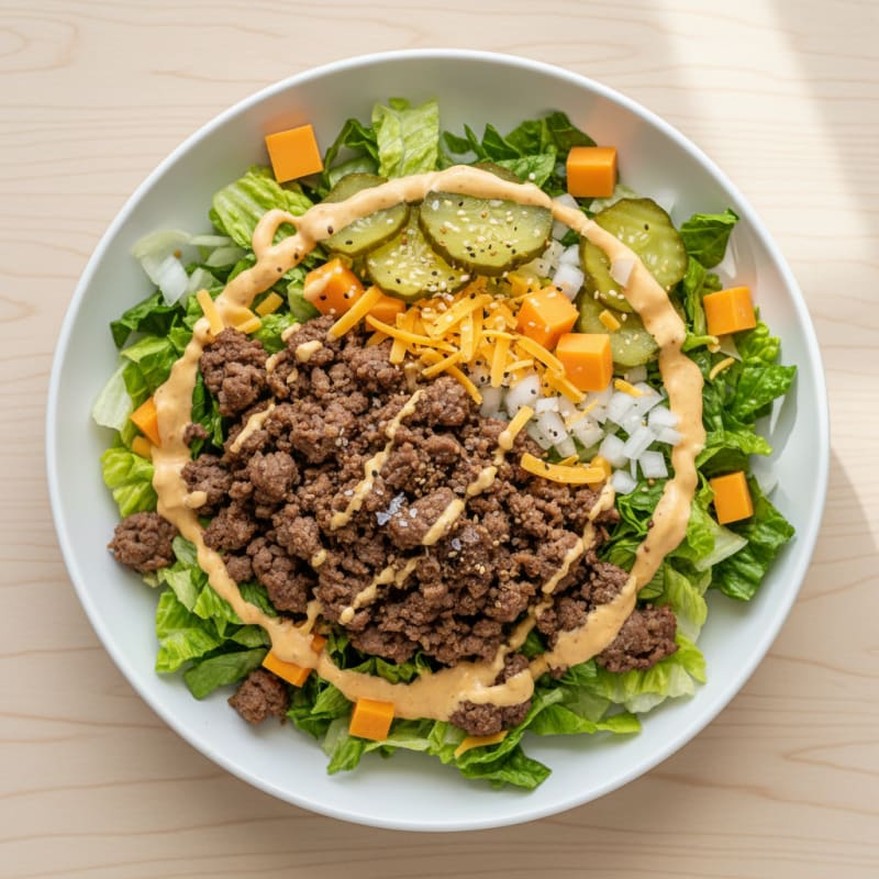 Big Mac Inspired Protein Power Bowl