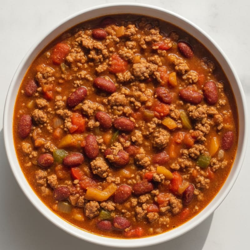 Slow Cooker Beef Chili