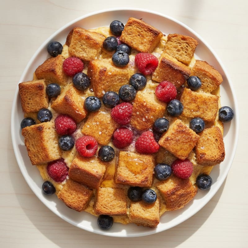 Baked Berry French Toast Casserole