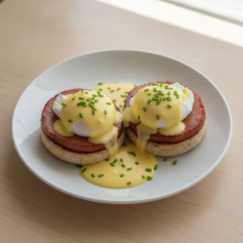Classic Eggs Benedict with Hollandaise