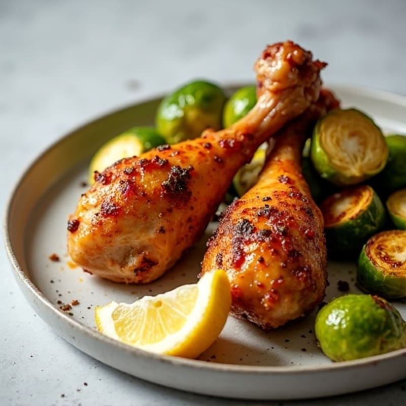 Crispy Herb-Roasted Chicken Drumsticks