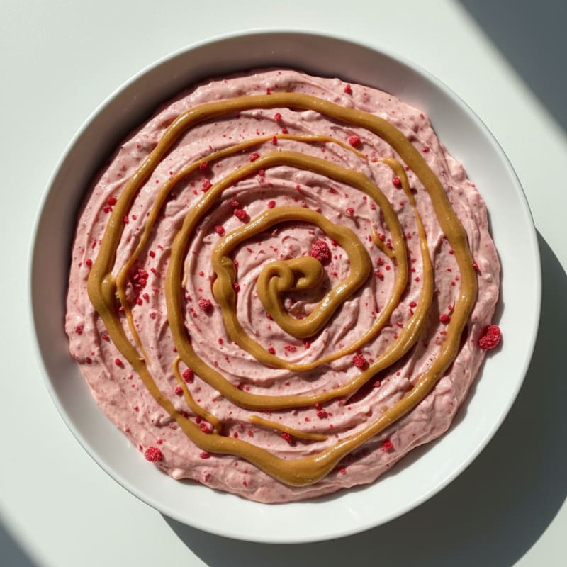 Silky Cottage Cheese and Berry Protein Smoothie