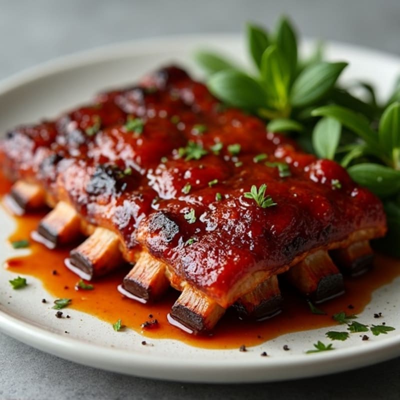 Sweet and Smoky Oven-Baked Baby Back Ribs