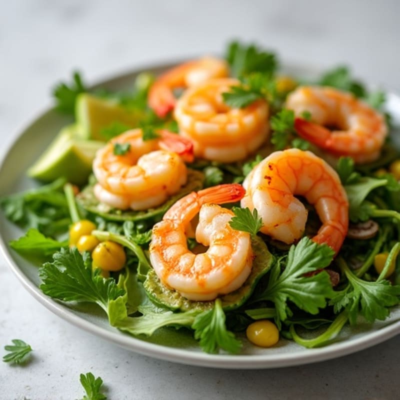 Fresh Citrus Marinated Shrimp with Creamy Avocado