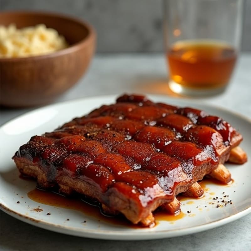 Smoky Maple-Glazed Baby Back Ribs