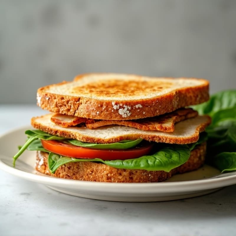 Crispy Grilled Turkey Pesto Sandwich