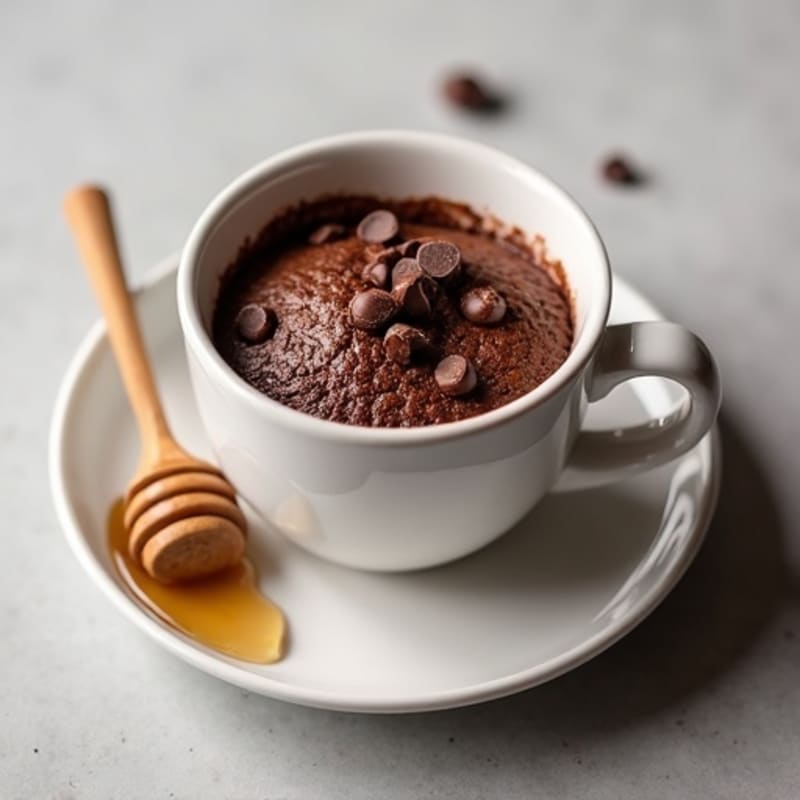 Protein-Rich Double Chocolate Mug Cake