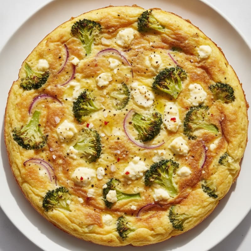 Broccoli and Egg White Frittata