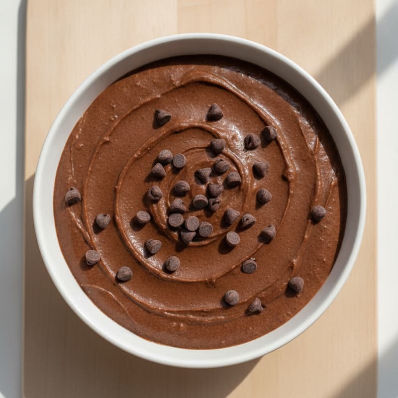 Cottage Cheese Chocolate Protein Pudding