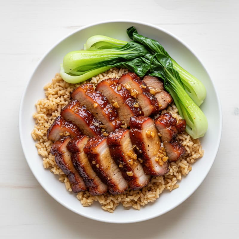 Caramelized Honey-Garlic Char Siu Pork