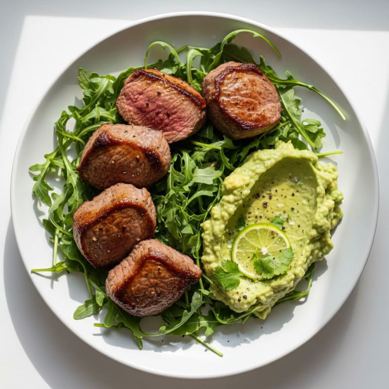 Tender Pan-Seared Venison with Zesty Avocado