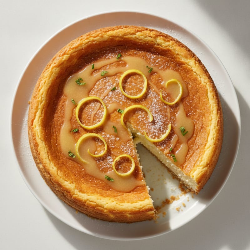 Silky Greek Yogurt Protein Cheesecake