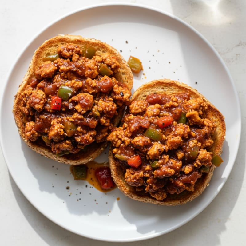 Tender Smoky Turkey Sloppy Joes