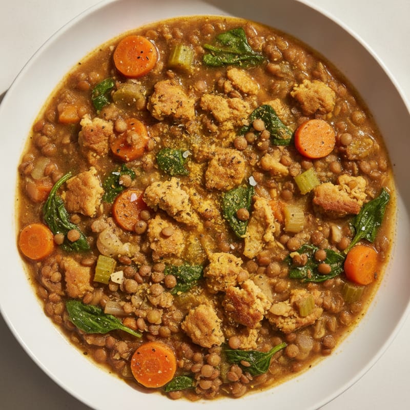 Hearty Lentil and Vegetable Stew